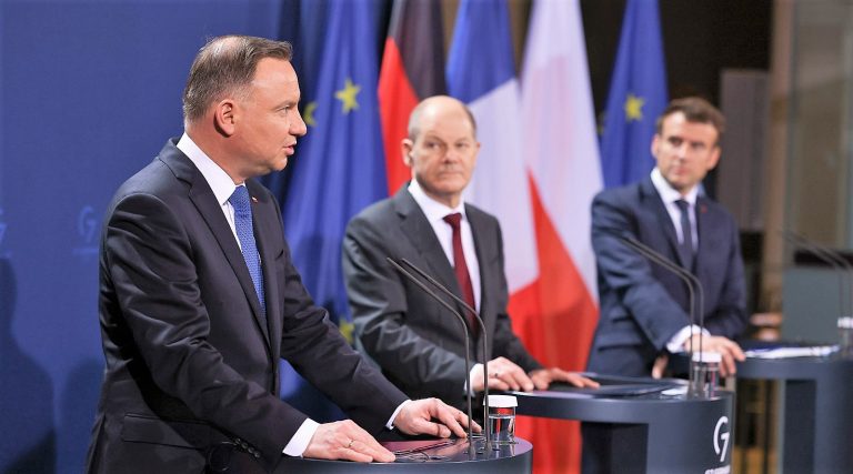 Polski prezydent spotka się z Macronem, Scholzem i Sunakiem w „ofensywie dyplomatycznej” przed wizytą Bidena