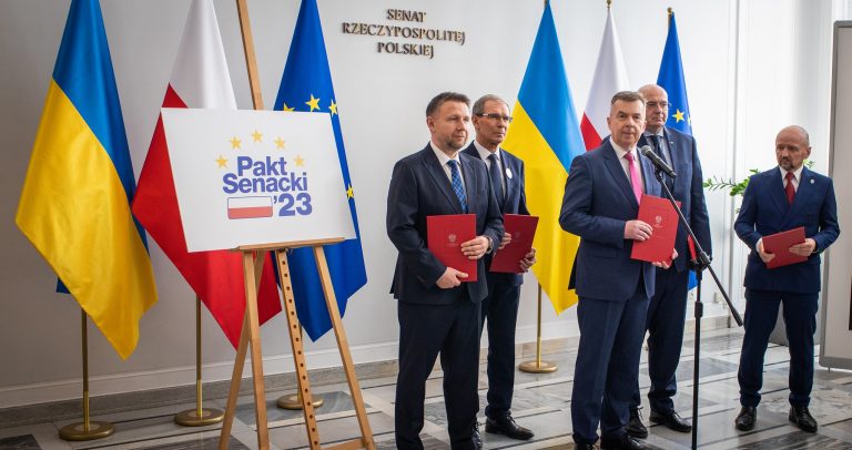 Polskie partie opozycyjne zawarły pakt poparcia wspólnych kandydatów w wyborach do Senatu