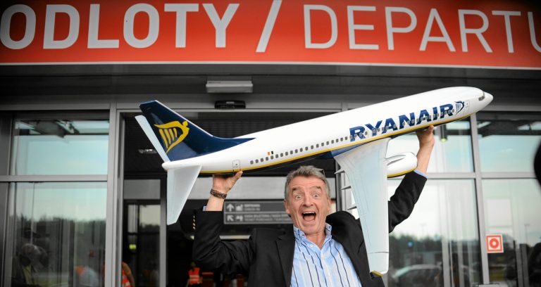 Planowany przez polski rząd megalotnisko wymyślili „bardzo głupi politycy”, mówi prezes Ryanaira