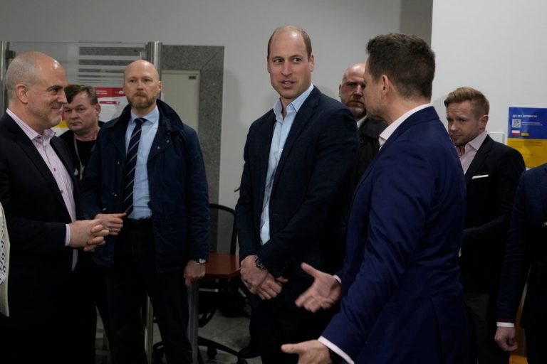 Książę William odwiedza Polskę, aby wesprzeć sojuszniczą pomoc Ukrainie