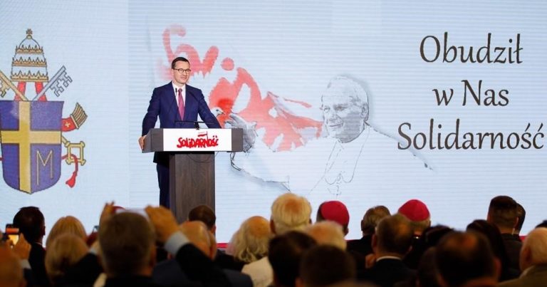 How will the debate surrounding Pope John Paul II’s legacy affect the Polish election?