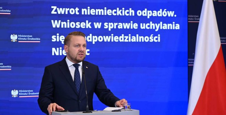 Polska pozwie Niemcy do sądu UE za rzekome zaniedbanie usuwania nielegalnego eksportu odpadów