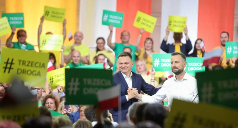 Opozycyjna koalicja Trzecia Droga na rozdrożu przed wyborami w Polsce