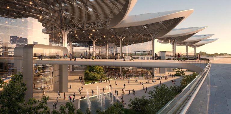 Ujawniono koncepcję projektową planowanego „mega-lotniska” w Polsce