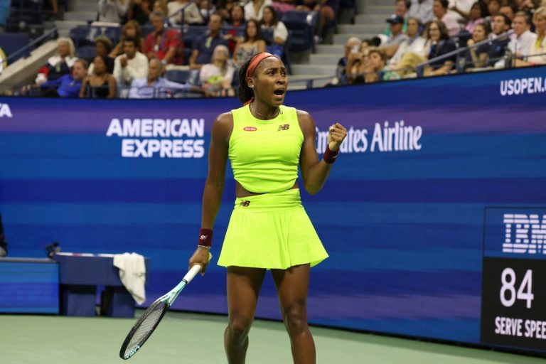 Coco Gauff made to wait before sealing US Open first round win