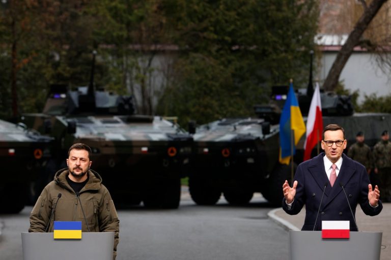 Poland done sending arms to Ukraine, leader says, as trade dispute escalates