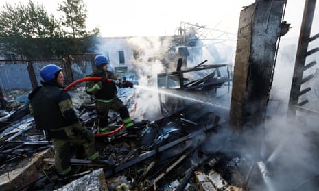 Russia-Ukraine war live: two dead, 21 injured in Russian strikes on six Ukrainian cities; Zelenskiy to meet Biden | Russia