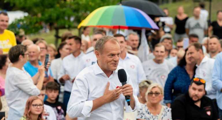 Opposition leader Tusk promises simpler gender recognition and same-sex partnerships