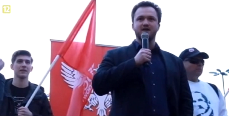 Video shows Polish far-right election chief promising to “register gays” if they win power