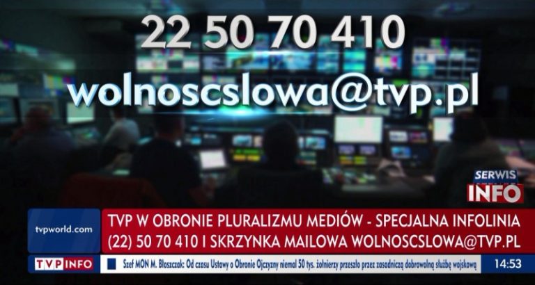 Opposition taking power threatens “free speech and media pluralism”, warn Polish public media