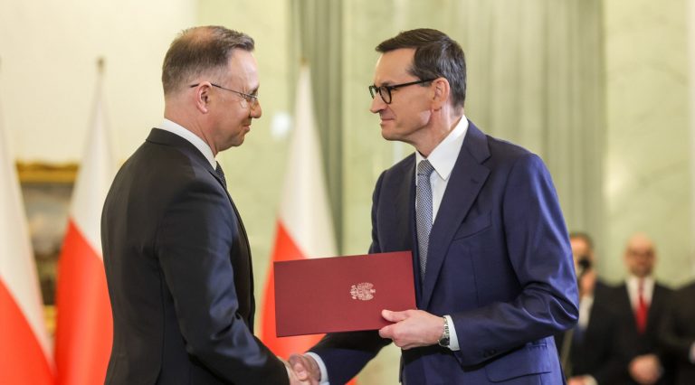 Polish president swears in new – likely temporary – government