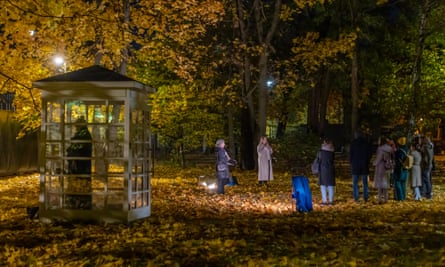 The Wind Phone Booth, where mourners can ‘communicate’ with those who have died.