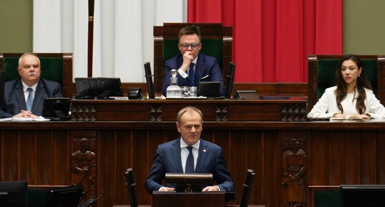 Incoming Polish PM Tusk presents cabinet and programme ahead of confidence vote