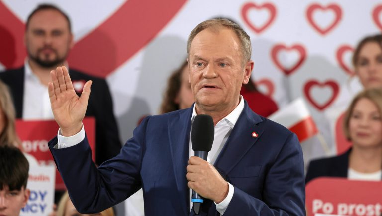 Poland’s local elections: exit poll shows PiS winning most votes but Tusk’s KO top in most provinces