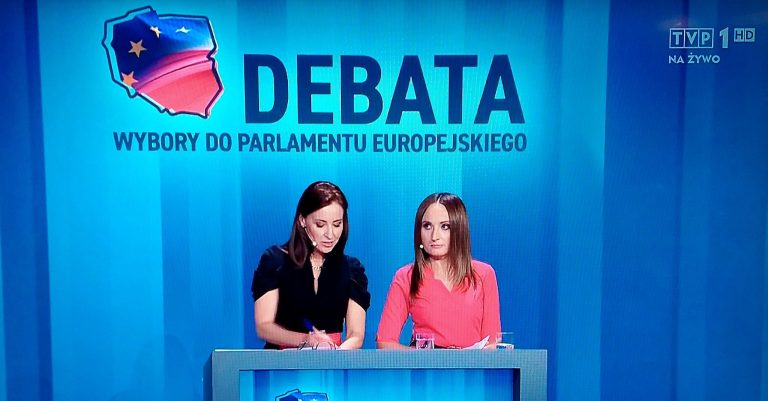 Controversy after Polish state TV asks candidate to speak in English at EU election debate