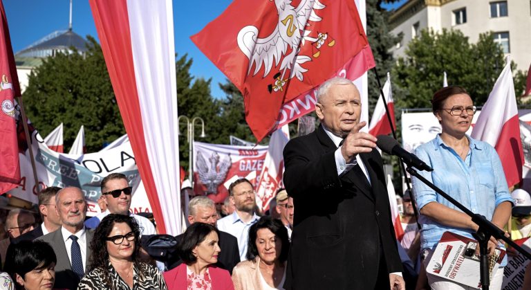 “Tusk sent here to destroy Polish state” and bring it under foreign control, says Kaczyński
