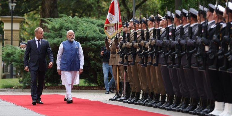 Poland and India upgrade relations during first visit by Indian PM in 45 years