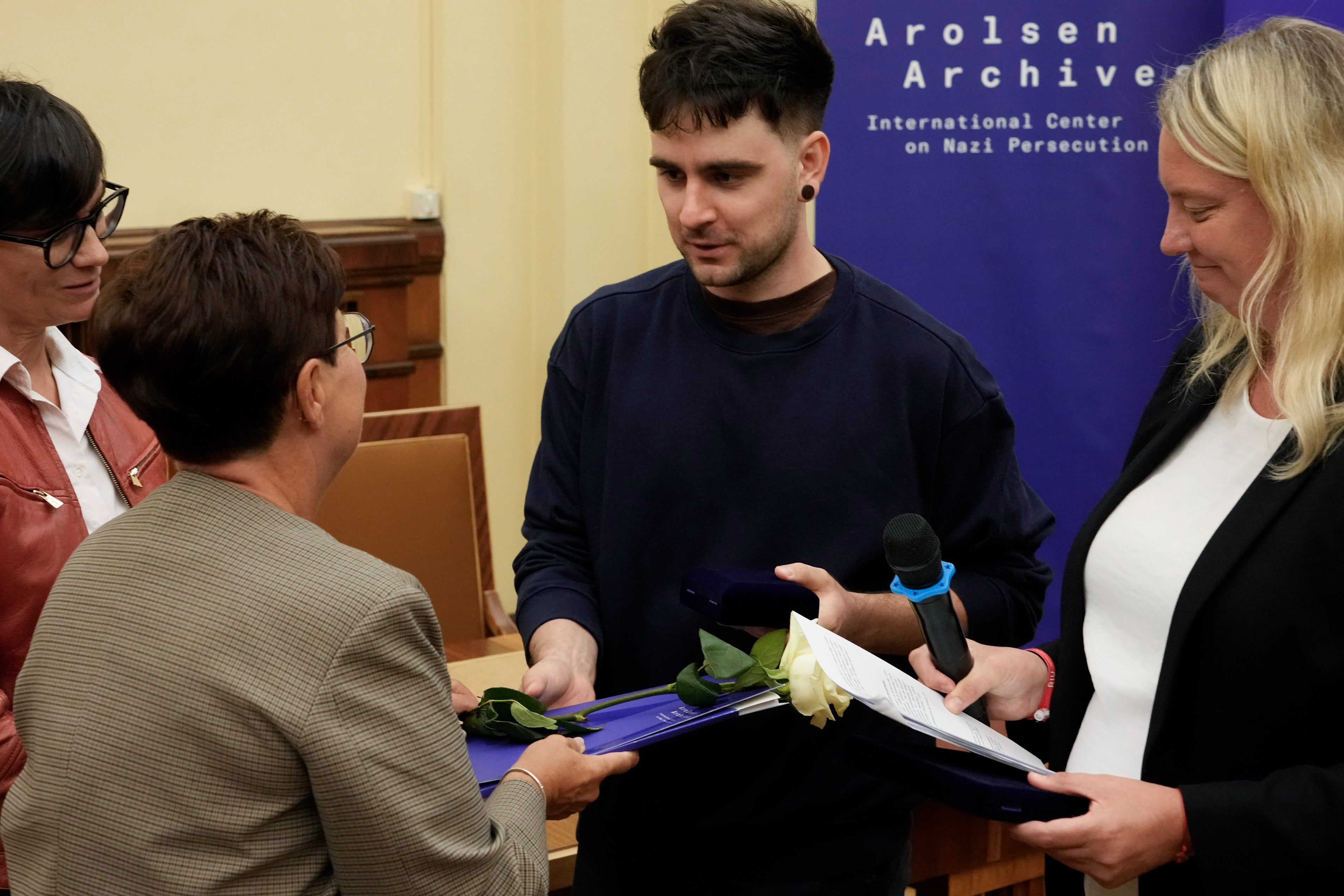 The ceremony in Warsaw