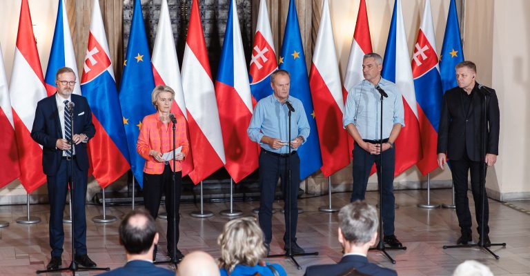 EU chief announces billions in support for flood-hit Central European countries on Poland visit