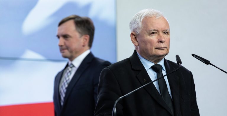 Opposition PiS party announces merger with smaller ally Sovereign Poland