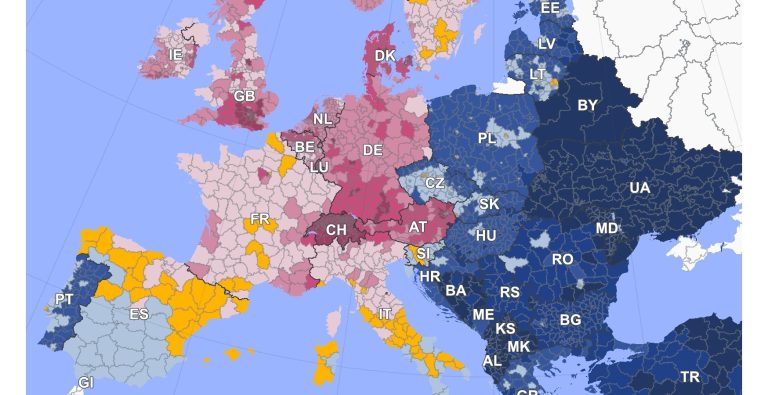 Poles’ purchasing power 33% lower than European average