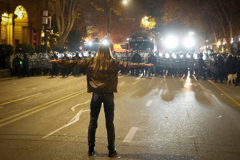 Germany, France and Poland condemn use of force against protesters in Georgia